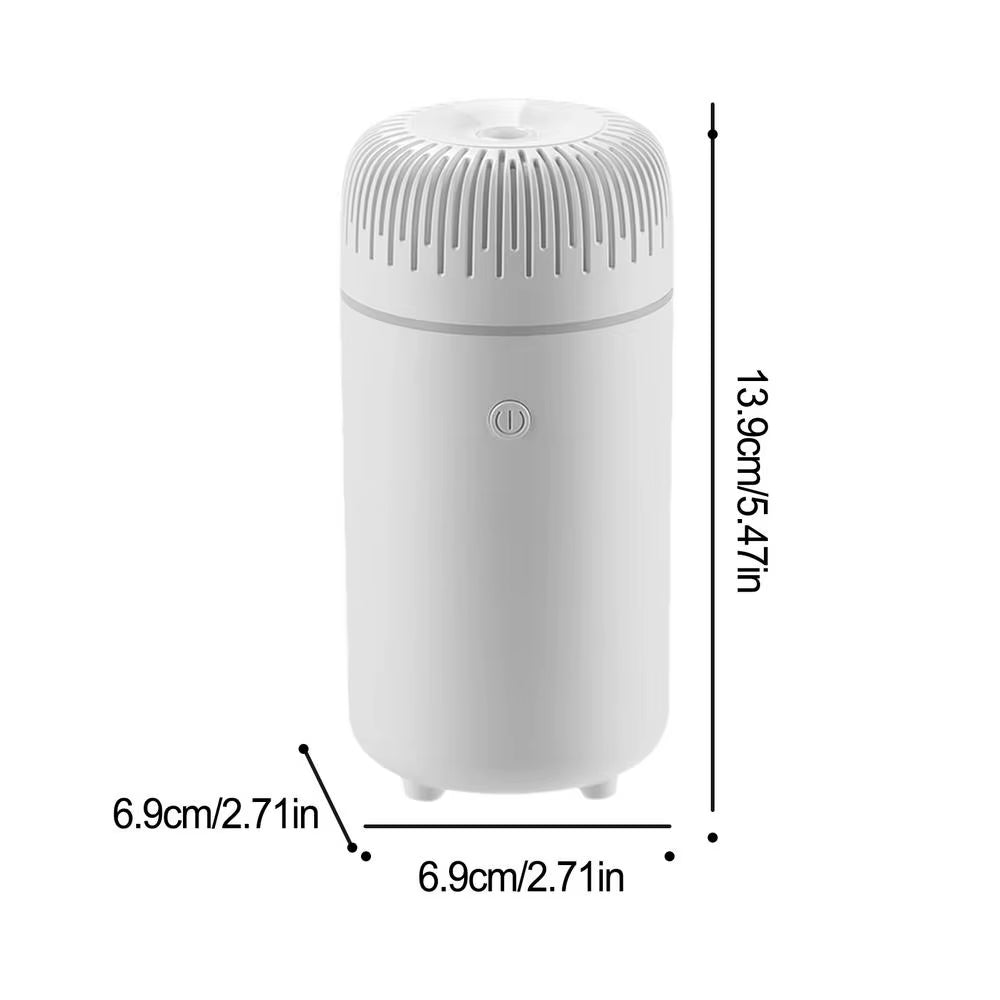 Mini Car Air Humidifier USB Aroma Diffuser Aromatherapy Romantic Light USB Aroma Essential Oil Diffuser Home Car Air Purifier