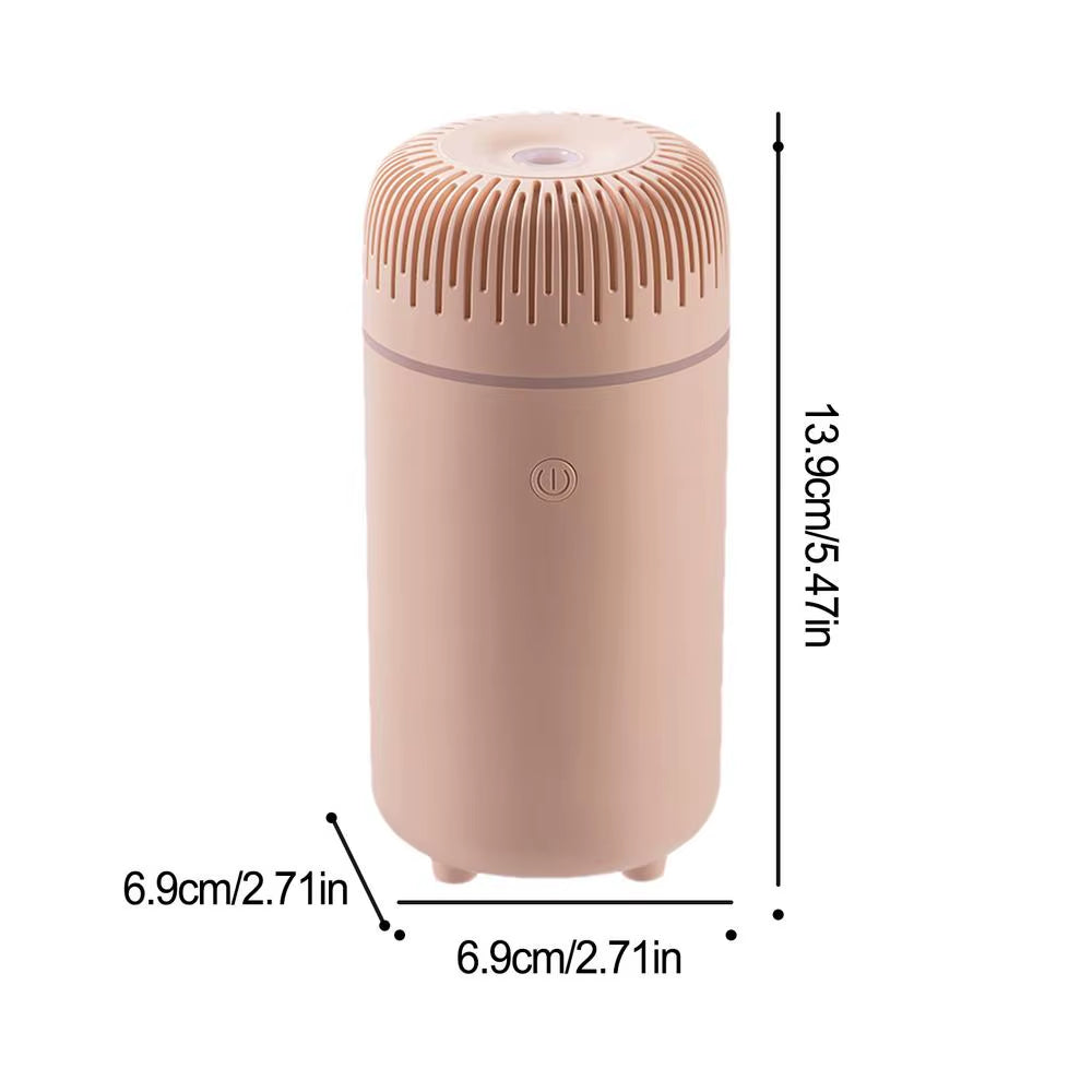 Mini Car Air Humidifier USB Aroma Diffuser Aromatherapy Romantic Light USB Aroma Essential Oil Diffuser Home Car Air Purifier
