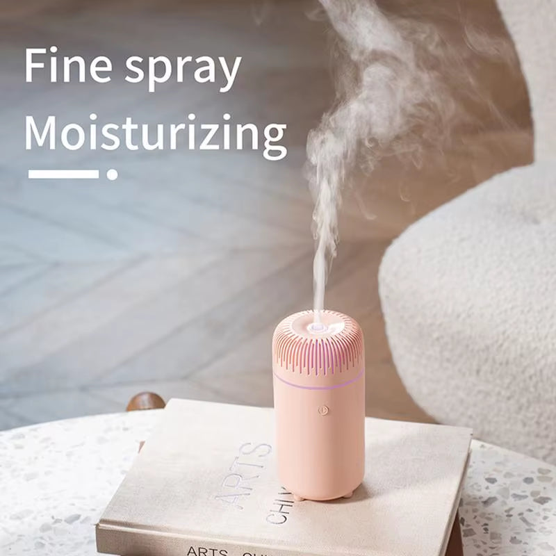 Mini Car Air Humidifier USB Aroma Diffuser Aromatherapy Romantic Light USB Aroma Essential Oil Diffuser Home Car Air Purifier