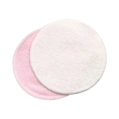 Reusable Bamboo Makeup Remover Pads Cotton 12Pcs/Pack Microfiber Washable Rounds Cleansing Facial Tools Make up Removal Pad
