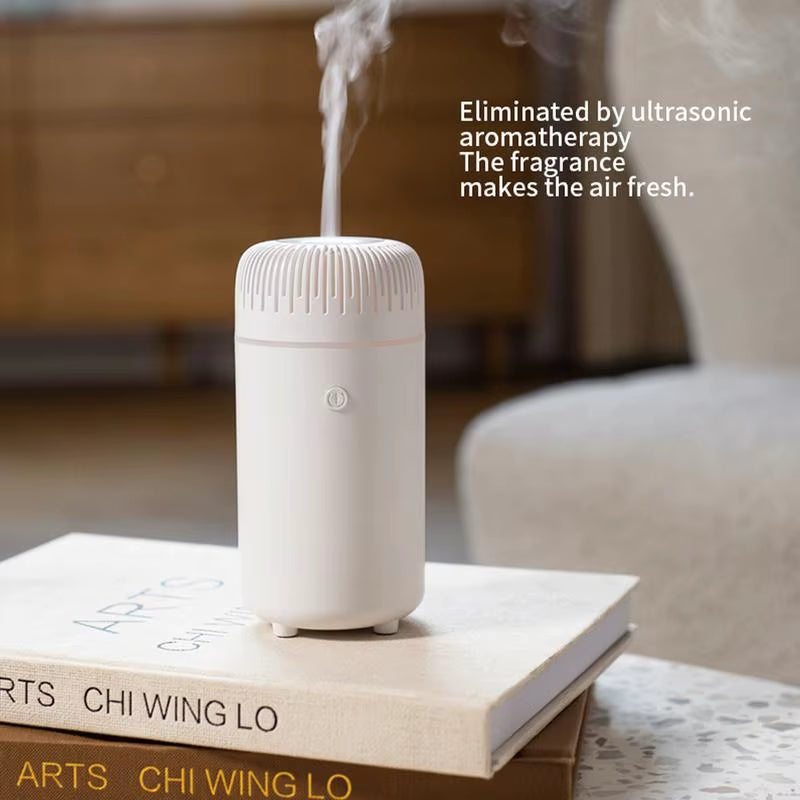 Mini Car Air Humidifier USB Aroma Diffuser Aromatherapy Romantic Light USB Aroma Essential Oil Diffuser Home Car Air Purifier