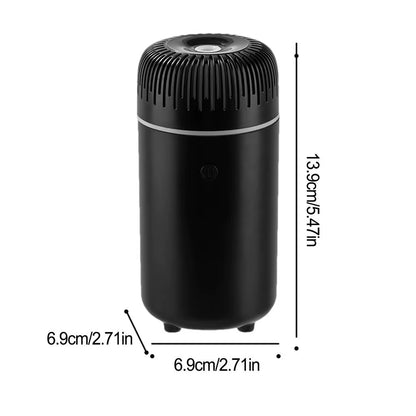Mini Car Air Humidifier USB Aroma Diffuser Aromatherapy Romantic Light USB Aroma Essential Oil Diffuser Home Car Air Purifier